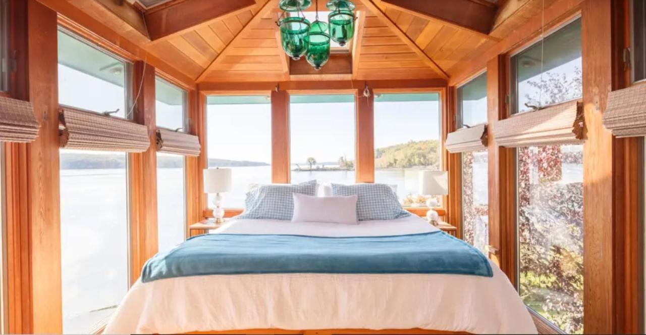 Hudson Riverfront Home Catskill Extérieur photo