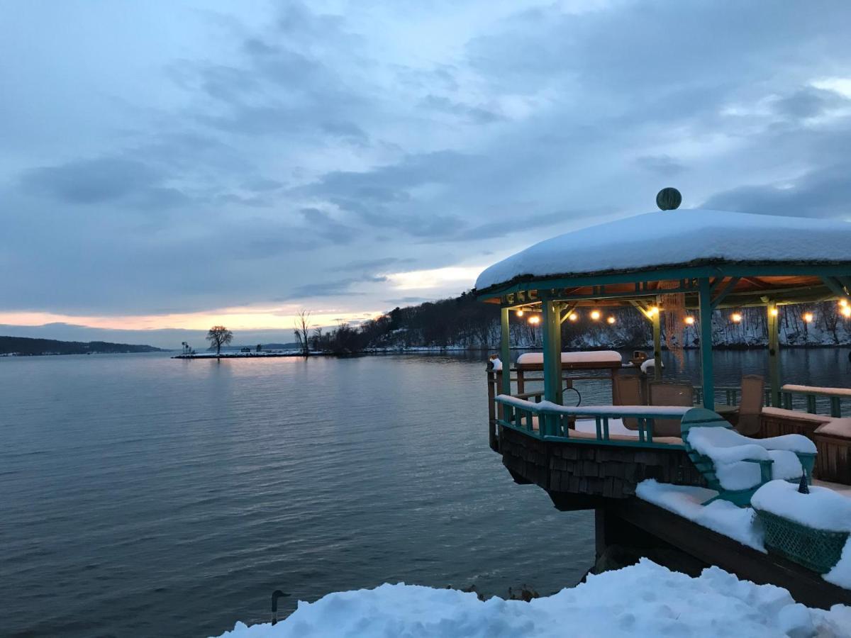 Hudson Riverfront Home Catskill Extérieur photo