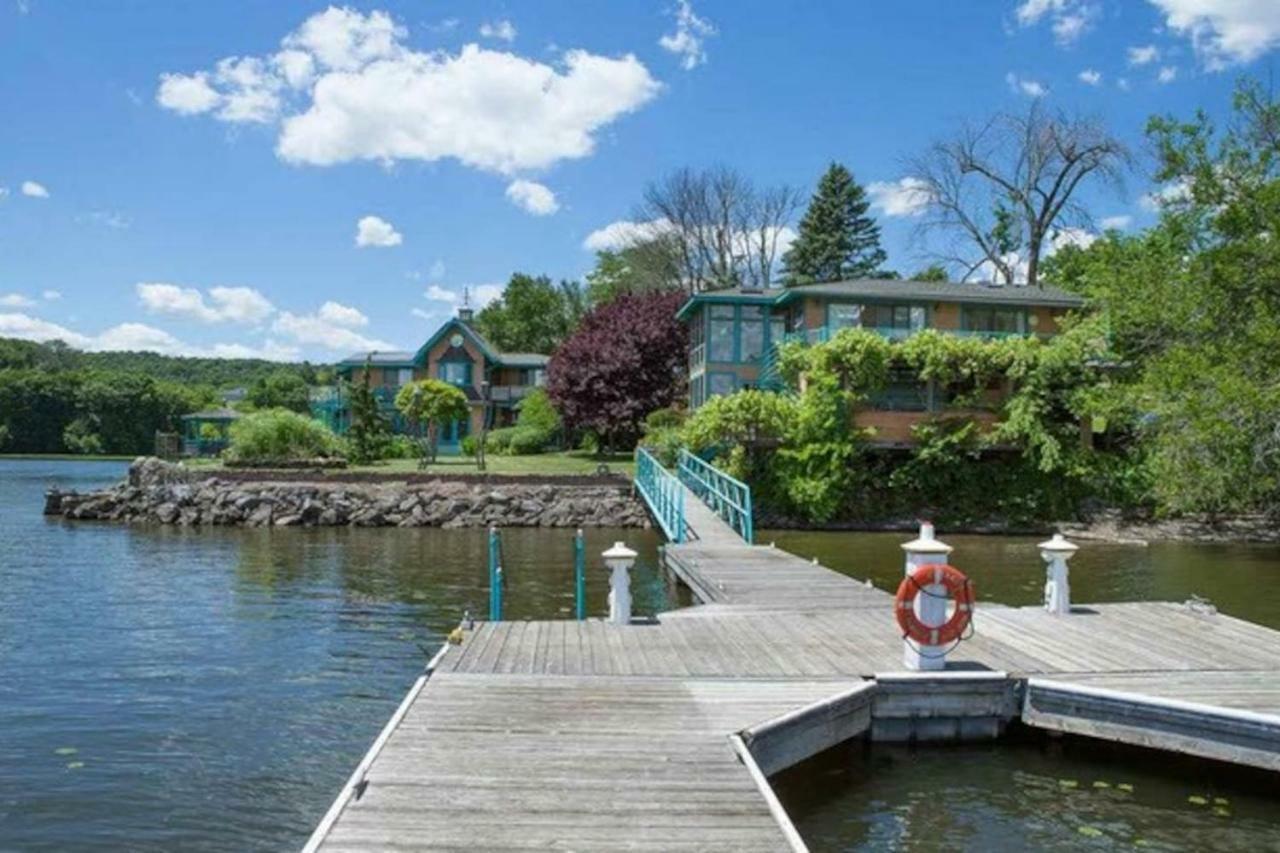 Hudson Riverfront Home Catskill Extérieur photo