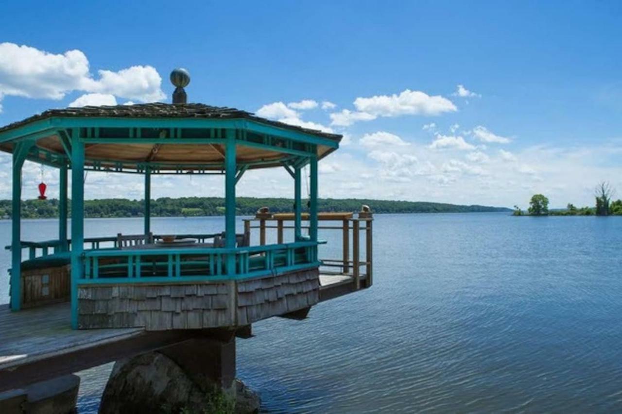 Hudson Riverfront Home Catskill Extérieur photo
